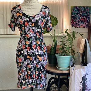 Modamix Summer Floral Dress • Size Medium